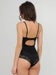 Боди однотонный повседневный Hunkemoller 108824001 M (74866M) Черный - изображение 2