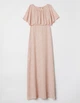Сукня H&M Ж1084768 (06546478А) колір бежевий M - изображение 1