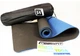 Килимок для йоги та фітнесу EasyFit TPE+TC 6 мм двошаровий + Чохол чорний із синім - зображення 1