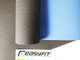 Килимок для йоги та фітнесу EasyFit TPE+TC 6 мм двошаровий + Чохол чорний із синім - зображення 2