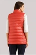 Короткий теплий жилет жіночий Finn Flare B19-12008-330 Down Fill червоний XS - зображення 4