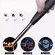 USB зажигалка для кухни, розжига барбекю, свеч, с корпусом каплевидной формы - изображение 2