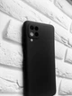 Силіконовий матовий чохол для Samsung Galaxy A12 Чорний - зображення 3