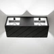 Светильник настенный гипсовый, бра GYPSUM LINE Dallas S2202-2 BK (Чёрный) - изображение 2