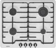 Варочная поверхность Eleyus GRACIA 60 WH EF - изображение 1
