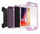 Чехол противоударный OtterBox Defender Series Pro для iPhone 7/8/SE 2020 Purple Nebula - изображение 2
