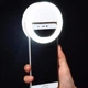 Светодиодное селфи-кольцо Selfie Ring Light с USB-зарядкой 3 режима белое - изображение 5