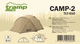 Туристичний намет Tramp Lite Camp 2 (UTLT-010-sand) Піщаний - изображение 4