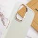 TPU чехол Epik Bonbon Metal Style для Apple iPhone 12 Pro / 12 (6.1") Белый / White - изображение 5