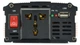 Перетворювач напруги інвертор UKC SSK-2000W DC/AC 2000W 12V-220V Gold (4_00586) - зображення 2