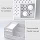 Органайзер/подставка для косметики настольный с выдвижными ящиками Cosmetics Organizer белый (СО-28986) - изображение 5