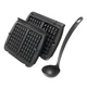 Насадка бельгійські вафлі для електрогрилю Tefal Optigrill + XA723899 - зображення 1