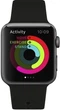 Ремешок UWatch Silicone Strap for Apple Watch 42/44 mm Black - изображение 2