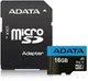 Карта памяти ADATA microSDHC class 10 UHS-1 SD adapter 16Gb - изображение 4