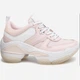 Sneakersy damskie na wysokiej platformie do kostki kolorowe Bikkembergs B4BKW0092-680 36 Różowe (889680273993) - obraz 1