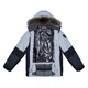 Куртка Huppa NIKLAS 18360030 белый 140 (4741468907239) - изображение 5