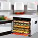 Дегидратор для сушки продуктов 6 секций 650 Вт нержавеющая сталь ProfiCook FK-1219 - изображение 8