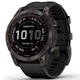 Спортивные часы Garmin Fenix 7 Sapphire Solar Carbon Gray DLC Titanium with Black Band - изображение 1