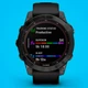 Спортивные часы Garmin Fenix 7 Sapphire Solar Black DLC Titanium with Black Band - изображение 4