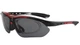 Очки велосипедные Robesbon 0089 спортивные велоочки Black-Red - изображение 1