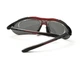 Очки велосипедные Robesbon 0089 спортивные велоочки Black-Red - изображение 3