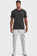 Мужская серая футболка UA LOGO EMB HEAVYWEIGHT Under Armour XL 1373997-010 - изображение 2