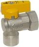 Кран газовый BIANCHI угловой 1/2"х3/4" (527004050G) - изображение 2