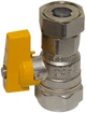 Кран газовый BIANCHI прямой 3/4"х3/4" (528005050G) - изображение 2