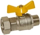 Кран газовый BIANCHI прямой 3/4"х1" (528M05060G) - изображение 1
