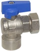 Кран BIANCHI угловой 3/4"х3/4" с накидной гайкой (527005050E) - изображение 2