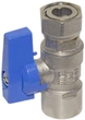 Кран BIANCHI прямой 1/2"х1/2" с накидной гайкой (528004040E) - изображение 2
