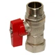 Кран BIANCHI прямой 3/4"х3/4" с накидной гайкой (528M05050F) - изображение 2