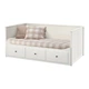 Каркас кушетки із 3 шухлядами IKEA HEMNES ХЕМНЕС, білий, 80х200 см, 903.493.26 - изображение 2