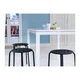 Табурет IKEA МАРІУС, чорний, 45 см, 101.356.59 - зображення 6