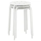 Табурет IKEA MARIUS МАРИУС, белый, 45 см, 901.840.47 - изображение 2