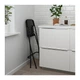 Стілець барний IKEA FRANKLIN 63 см складной чорний (504.064.65) - зображення 2