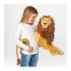 Мягкая игрушка IKEA DJUNGELSKOG лев 204.028.07 - изображение 2