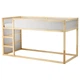 Двостороннє ліжко IKEA КЮРА, білий, сосна, 90x200 см, 802.538.09 - зображення 1