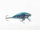 Воблер на хижака блакитний Shad Bukhara SM Gyre 60мм 9.6g Crackers BWTS з трійниками - зображення 4