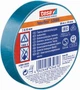 Изоляционная лента Tesa Tesaflex 53988 19 мм х 20 м Синяя (53988BL-19-20) - изображение 2