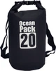 Гермомешок с шлейкой на плечо Ocean Pac Водонепроницаемый 20 л Black (PH050353) - изображение 1