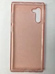 Чехол прозрачный с блестками Spigen Liquid Crystal Glitter для Samsung Galaxy Note 10 Rose Quartz - изображение 5