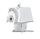 Раскраски-зверушки CUBE HEAD 3D «Сова» (Monumi) 8134MCH-000104 - изображение 3