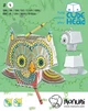 Раскраски-зверушки CUBE HEAD 3D «Сова» (Monumi) 8134MCH-000104 - изображение 5