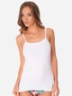 Белая женская майка Jadea 4179 Bianco 48(XL) Белый - изображение 2