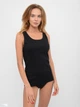 Черная бесшовная майка Jadea 9004 Nero 50(XXL) Черный - изображение 1