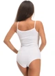 Белое боди майка Jadea 4155 Bianco 46(L) Белый - изображение 2