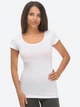 Белая футболка круглый вырез Jadea 4181 Bianco 46(L) Белый - изображение 2