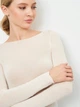 Бежевая кофта лонгслив Jadea 4064 Latte 42(S) Бежевый - изображение 3