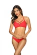 Раздельный купальник топ с шнуровкой Etna Marbella P65 48(XL) Красный - изображение 2
